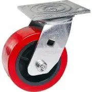 Faultless Swivel Plate Caster 1498-6 6"" Polyurethane Wheel Casters Wheels &