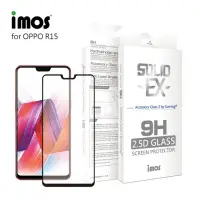 在飛比找momo購物網優惠-【iMos】OPPO R15(2.5D 滿版玻璃 螢幕保護貼