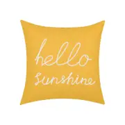 45*45cm Hello Sunshine Cushion Cover Pillow Cover Pillow Case for Decorative Throw Sofa Couch Bed Chair Living Room Bedroom
