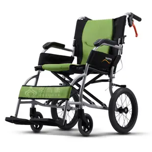 來店/電更優惠 來而康 康揚手動輪椅 旅弧KM-2501 輪椅補助B款 衝擊測試補助 贈輪椅置物袋 (7.8折)