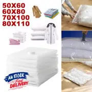1/3x Vacuum Storage Bags Winter Clothes Seal Bag Space Saver Storage Compressing