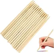 Fine Polished Scratch Drawing Bamboo Pens 30pcs Set for Boys and Girls Art Learning DIY Projects
