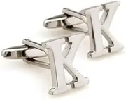 [albetro] SS Personalised Letter K Initials Copper Cufflinks for Men