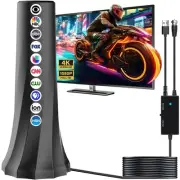 2025 Smart TV Antenna 1000+ Miles Range - Indoor Amplified HDTV Antenna with ...