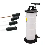 Engine Oil Suction Pump Fuel Fluid Extractor Manual Vacuum Car Boat Transfer - 9L
