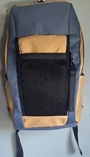 Bugatti X Edition Backpack Blue Yellow Carry On Travel NWT