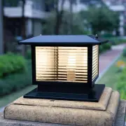 Solar Outdoor Post Lights IP65 Waterproof Solar Column Lights Fence Post Cap ...