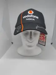Team Vodafone Holden Triple 8 SIGNED Craig Lowndes Jamie Whincup Hat Cap BNWT