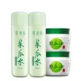 廣源良 菜瓜水180ml 2入+絲瓜保濕活膚霜(100ml) 2入