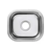 Unbranded Undermount Bar Sink 15" Single Bowl 18-G Rectangular Stainless Steel