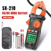 Digital Clamp Meter 600A AC DC Current 5999 Counts True RMS Multimeter Voltage