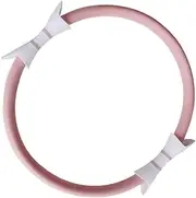 Body Pilates Ring, Resistance Pilates Hoop Double Grip, Double Grip Yoga Accessories, 14.96 inches, Comfortable, Versatile for Toning Thighs Arms