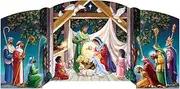 Visiting the Manger Free Standing Advent Calendar