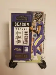 Lamar Jackson 2020 Panini Contenders #93 Baltimore Ravens