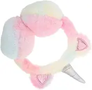 [Holibanna] Unicorn Plush Earmuff for Women Winter Warm Ear Warmers Cute and Lightweight Headband for Skiing Snowboarding and Outdoor Activities Cozy Ear Protection Accessory