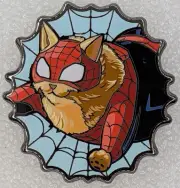 Spiderverse Mini FiGPiN Mystery Series: Spider-Cat LOCKED SUPER RARE