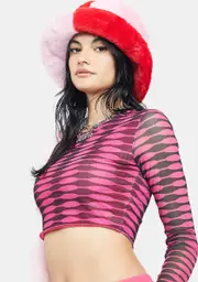 [Edikted] Anisa Mesh Top