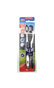Fremantle Dockers AFL Toothbrush 2 Pack