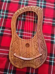 TC Lyre Harp Rosewood 10 Strings/Rose Wood Lyra Harp/Strings Instruments Harps