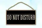 discount wall decor home accents do not disturb wood sign