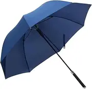 Automatic Open Umbrella Heavy Duty British Gentleman Canopy Vented Stick Umbrella Super Windproof and Waterproof Golf Umbrella