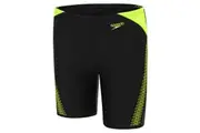 Speedo Boys Hyperboom Splice Jammer - Black/Yellow