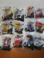 McDonald's 2015 Charlie Brown Peanuts Movie Toys Complete Set Of 12. New