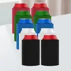 10x Blank Beer Can Coolers Sleeves Cold Drink Holder Drinks Cooler Sleeves