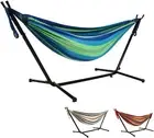 Goutime 9Ft Double Hammock with Detachable Stand Includes Portable Carrying B...