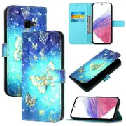 3D Painting Horizontal Flip Leather Phone Case For Samsung Galaxy Xcover 4s