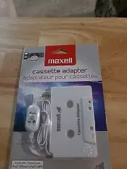 Maxell CD-330 Cassette Adapter CD Audio MP3 Sealed New Factory Sealed