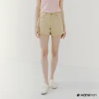 在飛比找momo購物網優惠-【Hang Ten】女裝-REGULAR FIT丹寧短褲(卡