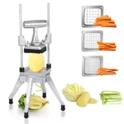 CMI French Fry Cutter Vegetable Dicer Fruit Slicer Chopper 3/8",1/4",1/2" Blades