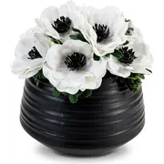 CocoBella Abby Anemone RealTouch Arrangement in Black at Nordstrom One Size
