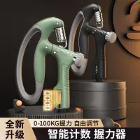 在飛比找蝦皮購物優惠-100kg握力器 握力訓練器 手腕訓練器 可調式握力器 臂力