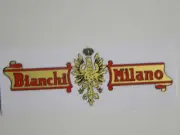 1 sticker for racing bikes Bianchi - vintage 106 x 38 mm