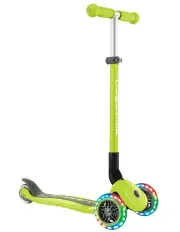 [GLOBBER] Primo Foldable Lights Scooter in Lime Green