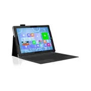 MEZON Microsoft Surface Pro 3 (12") Slim Folio Foldable Flip Case - Black