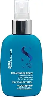 Alfaparf Milano Semi Di Lino Curls Reactivating Spray - Hydrates, Reduces Frizz, and Protects Against Humidity - Leave-In Conditioner - 4.23 oz