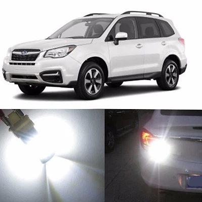 Alla Lighting Brake Tail Stop Light 1157 6000K White LED Bulb for Subaru Tribeca (for: Subaru)