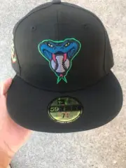 7 1/4 - HatClub New Era Horror Pack Arizona Diamondbacks Snakehead 25th Annivers