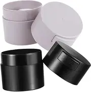 [PACKOVE] 2pcs Eyelash Glue Storage Containers Sealed Cosmetic Tanks for Eyelash Extensions Capacity Lash Glue Cases with Pressure Button Lightweight and Portable for Easy Use
