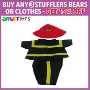 Fireman Clothing Outfit by Stufflers – Soft Bear Clothes