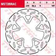 TRW Lucas Brake disc MST289RAC,rigid