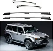 4Pcs Compatible for Land Cruiser Prado J250 2024 Roof Rail Racks Carrier Cross Bar Crossbar
