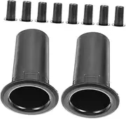 HORIALENCE 10pcs Speaker Port Tube for Subwoofer Accessories Enhance Audio Clarity Precision Compatible with Various Speaker Brands for Home Theater DIY Projects