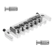 Saddle Tailpiece Wraparound Roller Bridge Guitar Parts Ponticello Accessories