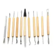 11 Pcs Pottery Tool Set Clay Sculpting Modeling Ceramics Art Kit