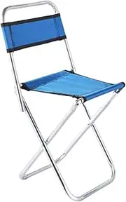 Portable Folding Fishing Stool, Indoor & Outdoor Versatile Lightweight Stool, Indoor & Outdoor Use Non-Slip Lightweight Sturdy Folding Seat for Hiking, BBQ, Fishing, Beach, Travel