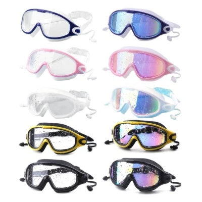 Antifog Swim Goggles Waterproof Swimming Glasses Flat Light Swimming Goggles